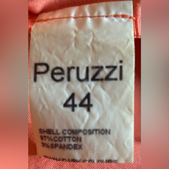 Peruzzi Orange Button-Front Jacket - Picture 8 of 10